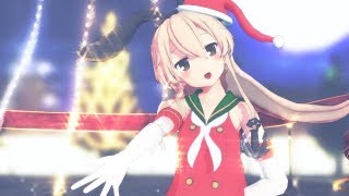 【MMD艦これ】『Snow Fairy Story』by 島風（サンタ服）【1440p】