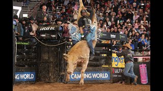 A Match Made in Heaven: #1 Rider Cassio Dias Scores 93.25 Points on #1 Bull Man