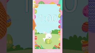 One minute Easter Timer, 60 Second Easter Timer 🌺🐰