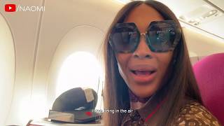Naomi Campbell's Airport Routine | Come Fly With Me