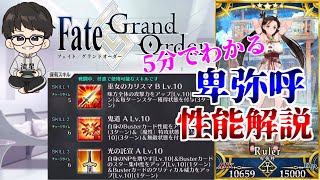 【FGO】5分でわかる卑弥呼の性能解説！【Fate/Grand Order】