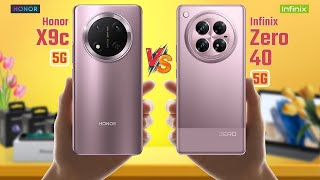 Honor X9c Vs Infinix Zero 40 5G | Full Comparison 🔥 Which One Is Best?