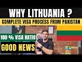 Study in Lithuania 2025 | Complete VISA Process of Lithuania from Pakistan | Study in Europe 2025