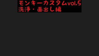 モンキーカスタムvol.5洗浄・面出し編