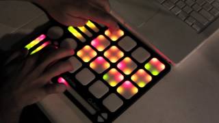 QuNeo with Ableton Live Suite 8: DJ Effects