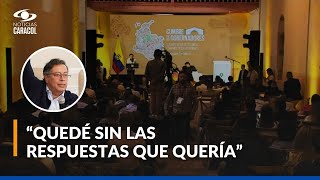 Duros reclamos al presidente Petro por parte de gobernadores debido a situación de orden público