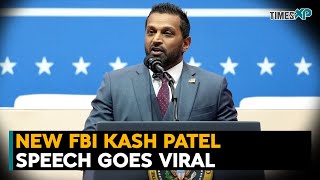 Indian-Origin New FBI Kash Patel's speech goes viral