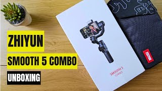 Zhiyun Smooth 5 Smartphone Gimbal Combo Kit Unboxing + Real Footage