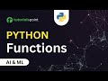 Functions in Python | Powerful Functions and Arguments in Python(Lamda, Map, Zip)| Tutorialspoint