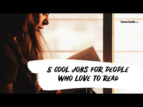 5 cool jobs for people who love reading