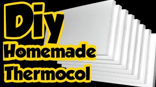 DiyThermocol/Homemade thermocol/how to make thermocol at home/Thermocol sheet/best out of waste