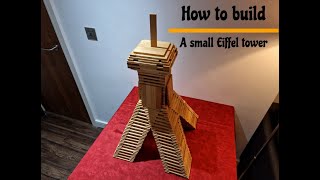 Building a Replica Eiffel Tower with Kapla [Step by Step Guide]