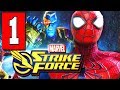 MARVEL STRIKE FORCE Gameplay Walkthrough Part 1 Lets Play FULL GAME (iOS / Android)