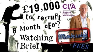 How Much is Too Much to Spend on RECRUITING a CEO Who Stays for Less than 8 Months? | CIfA