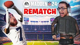 LosPollosTV HEATED Rematch VS His Brother Jake! 10 Interceptions At Halftime!