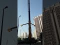 longest crane in abu dhabi شاهد أطول وأكبر رافعة في أبوظبي abudhabi crane longest