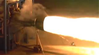 SPACEX Merlin Rocket Engine Ignition
