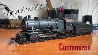 FIXING BLI's E6 Mistakes (Broadway Limited PRR 4-4-2)