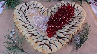 SPECIAL FOR MOTHER'S DAY. CAKE RECIPE WITH 3 INGREDIENTS IN 10 MINUTES. Mother's Day recipe heart ca