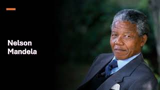 உலகின் தலை சிறந்த தலைவர்கள் - Nelson Mandela