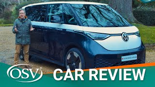 New VW iD Buzz in Depth UK Review 2023   the Future of Electric Minivans??