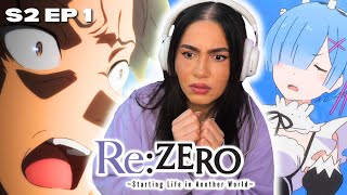 Who's Rem? | Re:ZERO Season 2 Episode 1 REACTION!