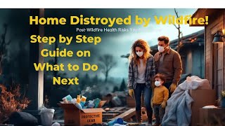 🔥What To Do After Losing Your Home To Wildfire: Step by Step Guide🏚️