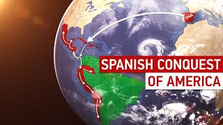 Spanish Colonization Of America | Animated Map