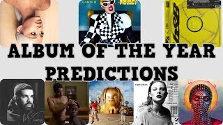 Album of the Year Nomination PREDICTIONS | 61st Annual Grammy Awards