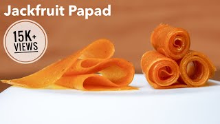 Jackfruit Papad | Fruit Papad Recipe | fruit gummy bears | jackfruit jelly | how to make fruit papad