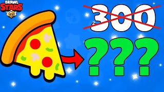 evet, aslında 300 değil 🍕 sanırım kandırıldık 🥲 (HESAPLADIM) Brawl Stars