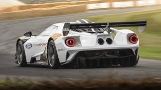 NEW Ford GT MkII Track-Only Car Sound - Accelerations, Start Up \u0026 Fly Bys!