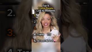 Trisha patatas low iq moments #ranking #top5 #trisha #trishapaytas