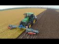 Ploughing & Power Harrowing in one pass with a John Deere 7280R / Lemken Zirkon / Kverneland