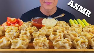 ASMR DUMPLINGS vegetables EATING (MUKBANG) 만두 야채 АСМР МАНТЫ (ПЕЛЬМЕНИ) ОВОЩИ ИТИНГ МУКБАНГ