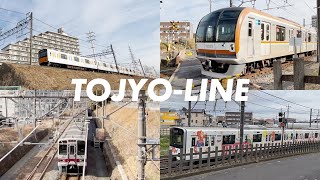 【電車】東武東上線 柳瀬川みずほ台間 train tobutojyosen