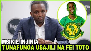 🔴#LIVE NOMAA!! MSIKIE INJINIA MUDA HUU ATANGAZA LEO KUFUNGA USAJILI NA FEI TOTO \