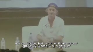 [톰 펠튼] 엠마 왓슨을 좋아했다는 게 사실인가요? KOR, ENG SUB