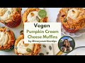 Vegan Pumpkin Cream Cheese Muffins | Fauxmagerie Zengarry