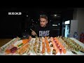 this $300 unbeatable sushi challenge killed me world s biggest sushi challenge raw 寿司食べ比べチャレンジ