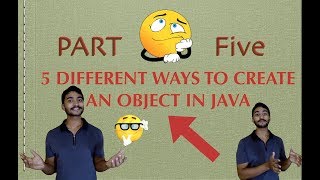 DIFFERENT ways to create an OBJECT in JAVA || Part 5 || deserialization in java || readObject()
