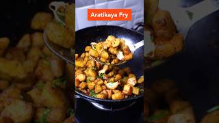 “Crispy Aratikaya Fry Recipe | Tasty Raw Banana Fry | Easy \u0026 Quick Side Dish”