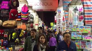 香港旅遊熱點: 旺角女人街 (通菜街) / Hong Kong tourism hot spots: Mong Kok Lady Market (Tung Choi Street)