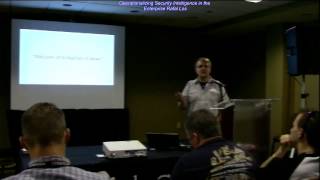 DerbyCon 3 0 4206 Operationalizing Security Intelligence in the Enterprise Rafal Los