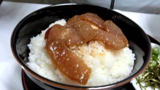 まぐろ漬け丼（ひゅうが丼）大分県の郷土料理