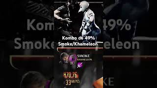 Kombo de 49% de Smoke/Khameleon #fight #mortalkombatgaming #gaming #kombat #games #mk1 #gameplay