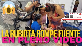 Arreglando las cosas de la bebe de la rubiota - Chicas Funny