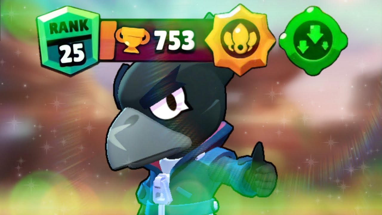 Rank 25 Crow! - Brawl Stars - YouTube