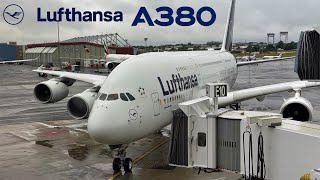 🇺🇸 Boston to Munich 🇩🇪  Lufthansa  Airbus A380 !  [FULL FLIGHT REPORT]