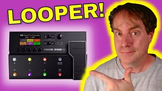 How to Use The Line 6 Pod Go Looper Demo | The Line 6 Looper